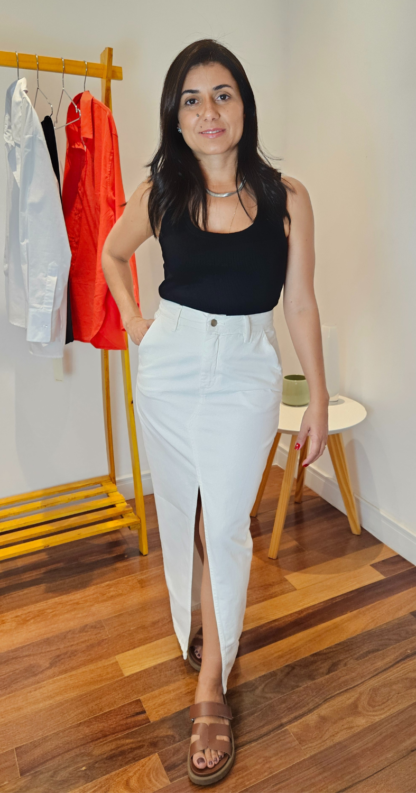 SAIA MIDI COM FENDA - Image 2