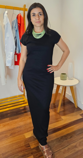 VESTIDO CANELADO