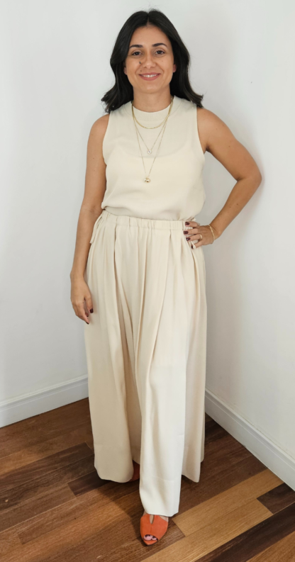 BLUSA VISCOSE COM GOLA - Image 5