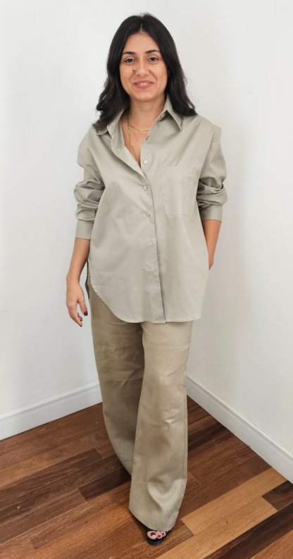 CAMISA OVERSIZED TRICOLINE - Image 2