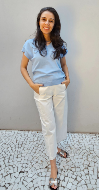 BLUSA TRICOT DECOTE V