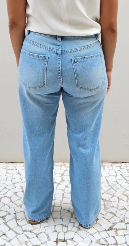 CALÇA JEANS RETA CLARA - Image 5