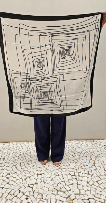 LENÇO CETIM 90X90