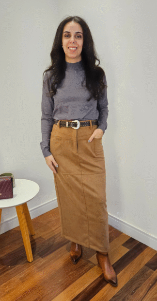 BLUSA TRICOT GOLA ALTA