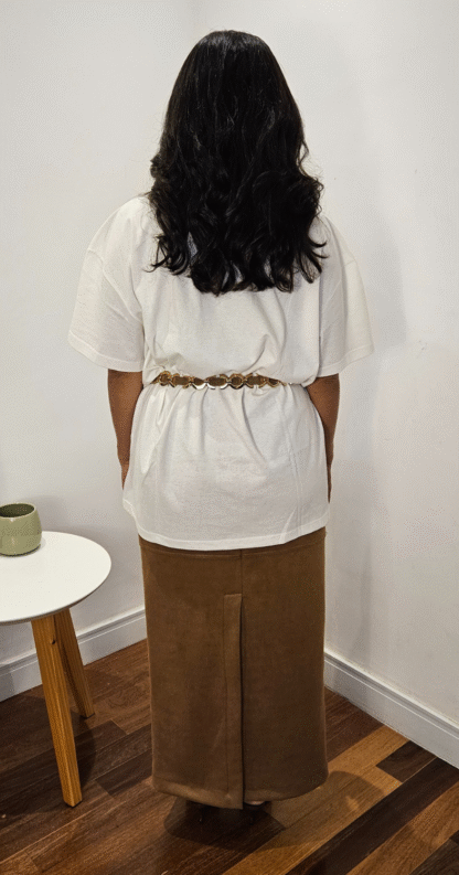 SAIA MIDI SUEDE - Image 5