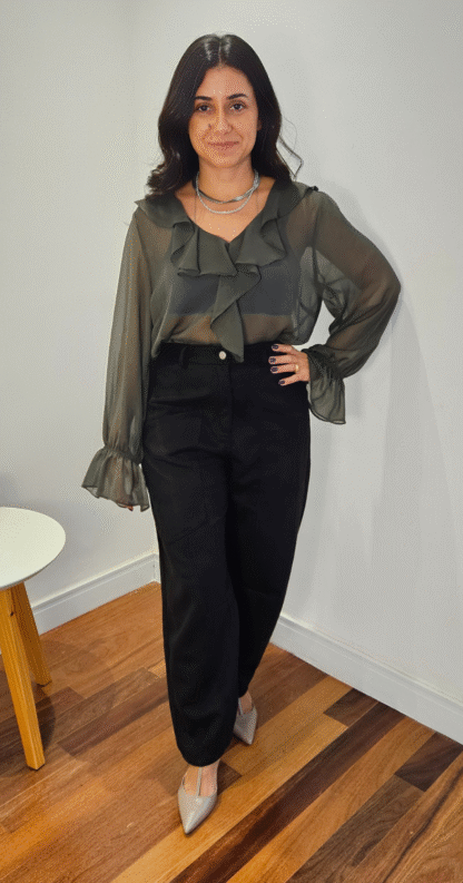 CAMISA COM BABADO - Image 3